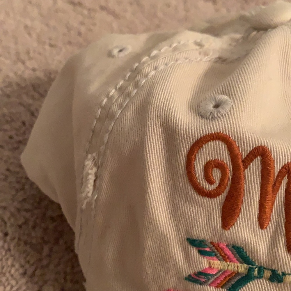 🧢 Distressed “Mama Bear” Ball Cap 🧢 - Picture 6 of 14